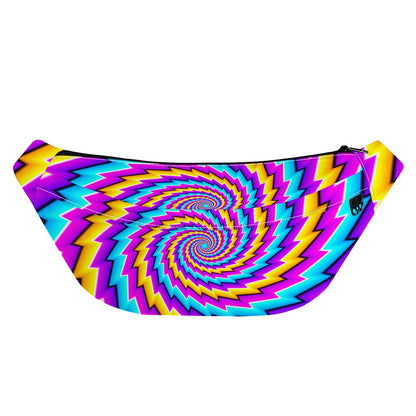 Twisted Spiral Moving Optical Illusion Fanny Pack