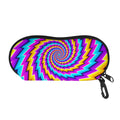 Twisted Spiral Moving Optical Illusion Glasses Case