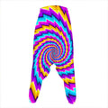 Twisted Spiral Moving Optical Illusion Hammer Pants