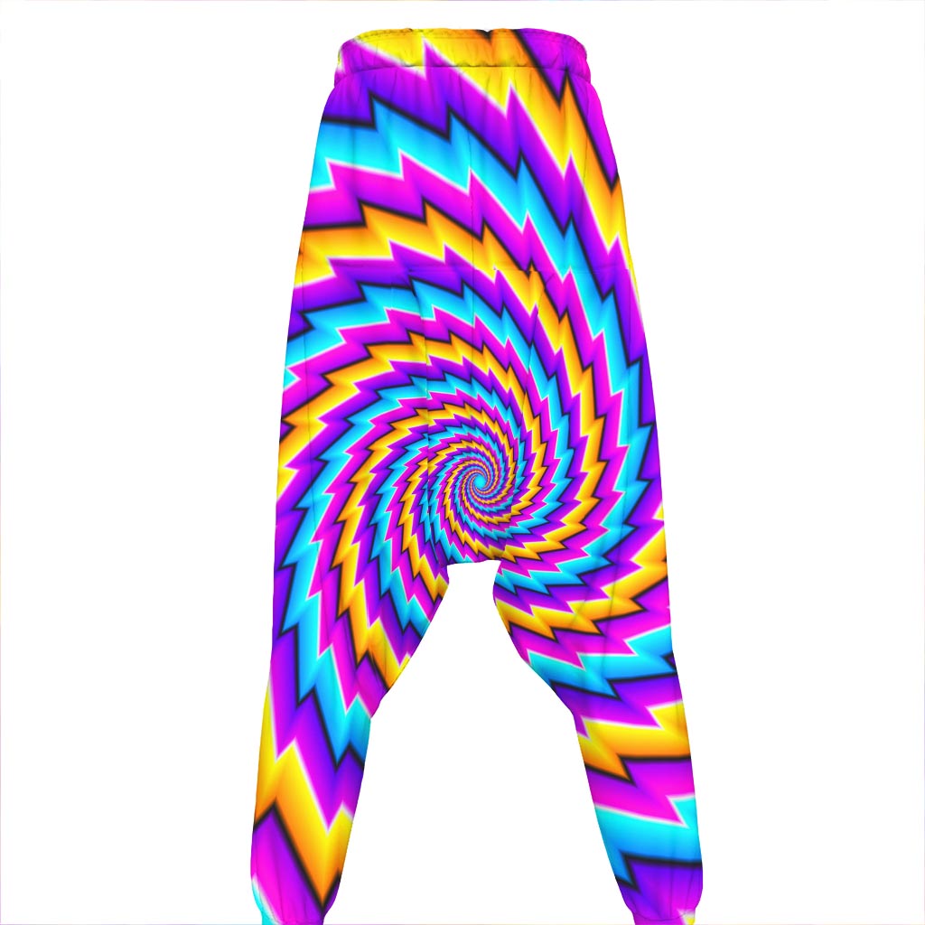 Twisted Spiral Moving Optical Illusion Hammer Pants