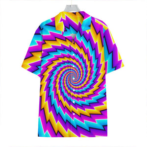 Twisted Spiral Moving Optical Illusion Hawaiian Shirt