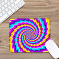 Twisted Spiral Moving Optical Illusion Mouse Pad