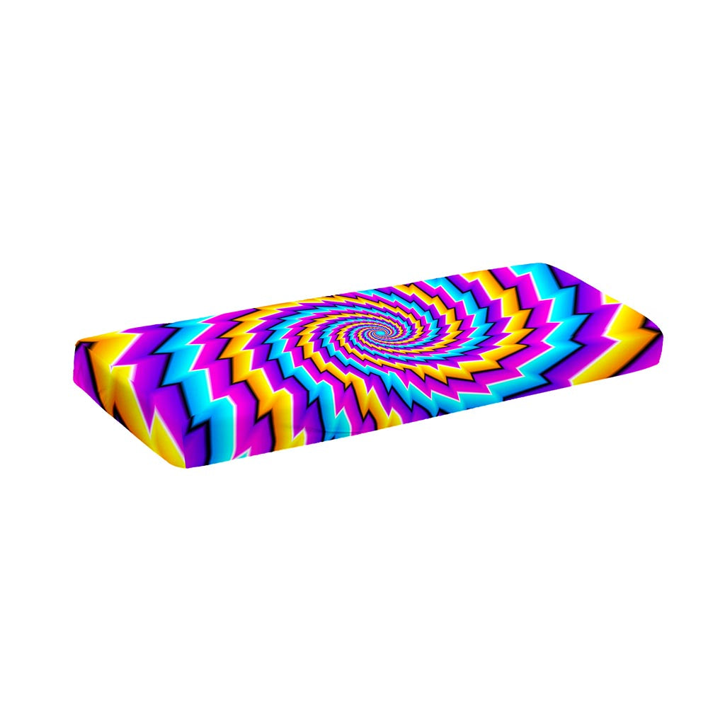 Twisted Spiral Moving Optical Illusion Piano Keyboard Cover