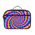 Twisted Spiral Moving Optical Illusion Portable Lunch Bag
