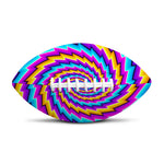Twisted Spiral Moving Optical Illusion Rugby Ball