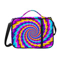 Twisted Spiral Moving Optical Illusion Shoulder Strap Bible Bag