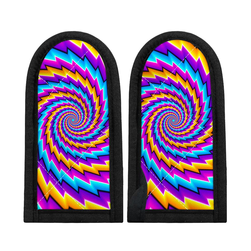 Twisted Spiral Moving Optical Illusion Skillet Handle Cover
