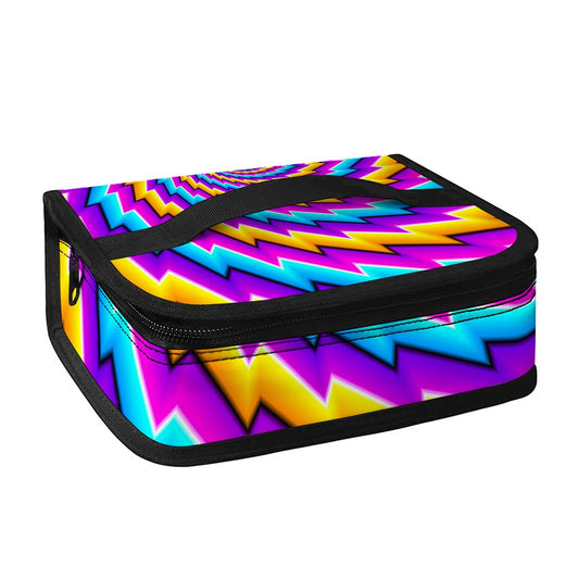 Twisted Spiral Moving Optical Illusion Small Lunch Bag