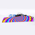 Twisted Spiral Moving Optical Illusion Sports Towel