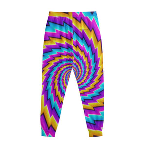 Twisted Spiral Moving Optical Illusion Sweatpants