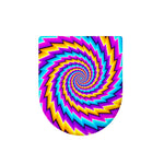 Twisted Spiral Moving Optical Illusion Toilet Lid Cover