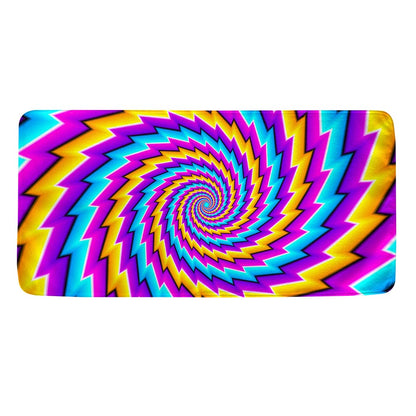 Twisted Spiral Moving Optical Illusion Towel