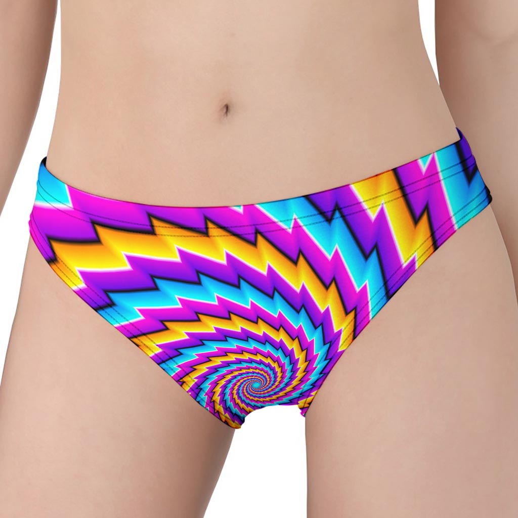 Twisted Spiral Moving Optical Illusion Women's Panties