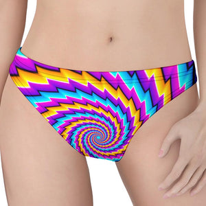 Twisted Spiral Moving Optical Illusion Women's Thong