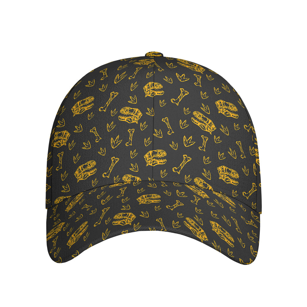 Tyrannosaurus Dino Fossil Pattern Print Baseball Cap