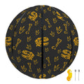 Tyrannosaurus Dino Fossil Pattern Print Basketball