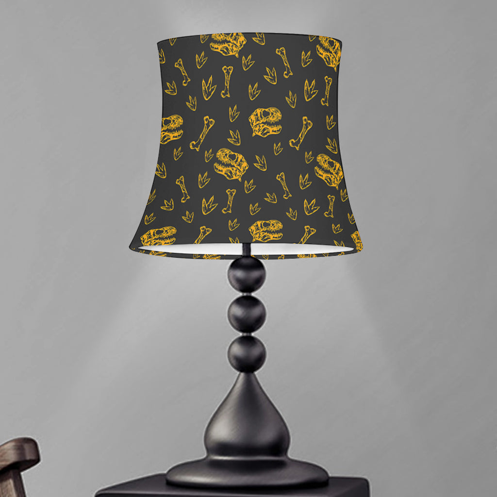 Tyrannosaurus Dino Fossil Pattern Print Bell Lamp Shade