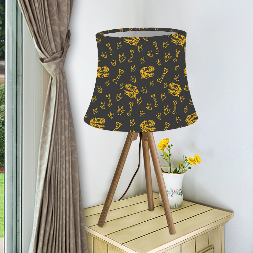 Tyrannosaurus Dino Fossil Pattern Print Bell Lamp Shade