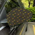 Tyrannosaurus Dino Fossil Pattern Print Car Side Mirror Covers
