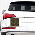Tyrannosaurus Dino Fossil Pattern Print Car Sticker