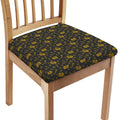 Tyrannosaurus Dino Fossil Pattern Print Chair Cushion Cover