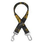 Tyrannosaurus Dino Fossil Pattern Print Dog Seat Belt