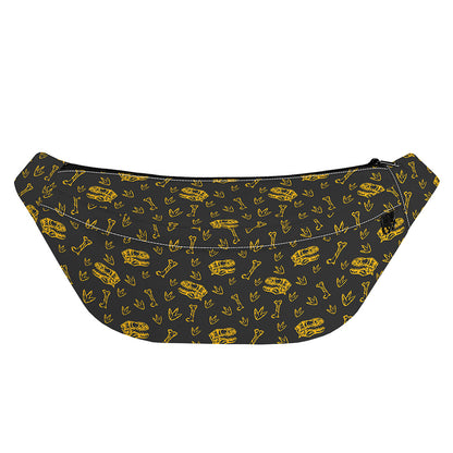 Tyrannosaurus Dino Fossil Pattern Print Fanny Pack