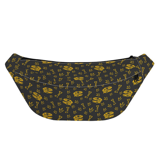 Tyrannosaurus Dino Fossil Pattern Print Fanny Pack