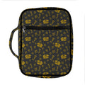 Tyrannosaurus Dino Fossil Pattern Print Front Pocket Bible Bag