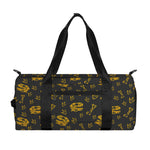 Tyrannosaurus Dino Fossil Pattern Print Gym Bag