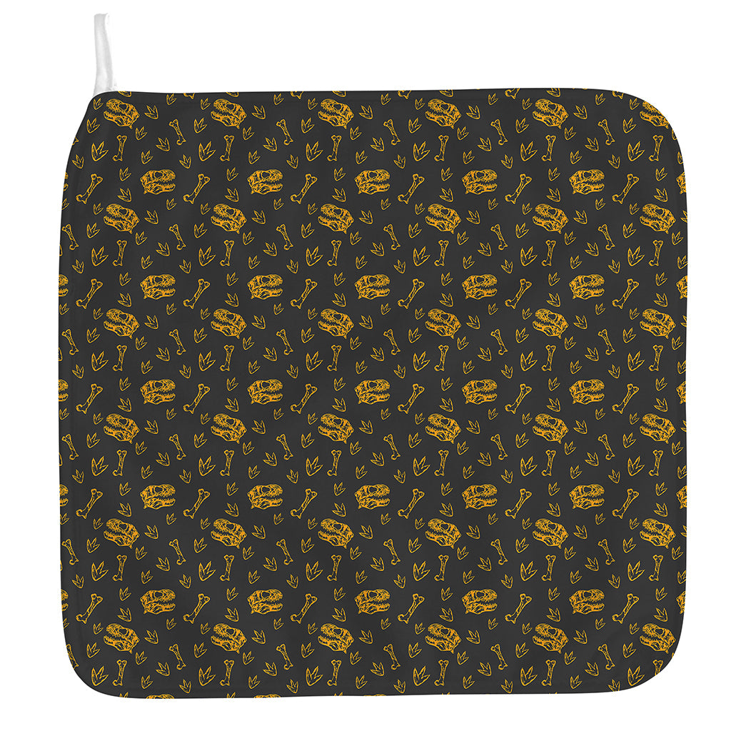 Tyrannosaurus Dino Fossil Pattern Print Hand Towel