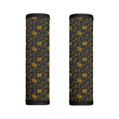Tyrannosaurus Dino Fossil Pattern Print Handle Covers