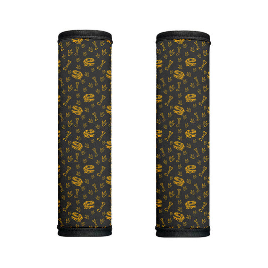 Tyrannosaurus Dino Fossil Pattern Print Handle Covers