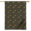 Tyrannosaurus Dino Fossil Pattern Print House Flag