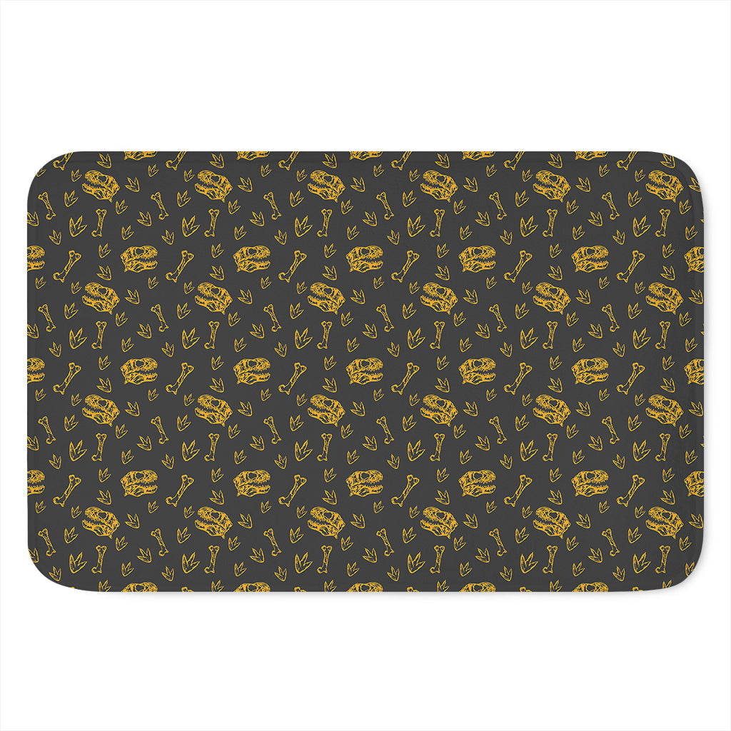 Tyrannosaurus Dino Fossil Pattern Print Indoor Door Mat