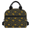 Tyrannosaurus Dino Fossil Pattern Print Insulated Lunch Bag
