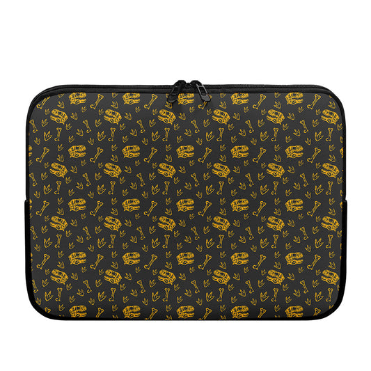 Tyrannosaurus Dino Fossil Pattern Print Laptop Sleeve