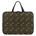 Tyrannosaurus Dino Fossil Pattern Print Laptop Sleeve With Handle