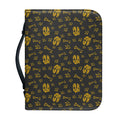 Tyrannosaurus Dino Fossil Pattern Print Leather Bible Cover