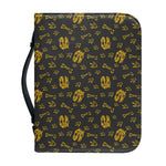 Tyrannosaurus Dino Fossil Pattern Print Leather Bible Cover