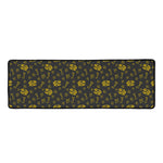 Tyrannosaurus Dino Fossil Pattern Print Long Kitchen Mat