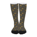 Tyrannosaurus Dino Fossil Pattern Print Long Socks