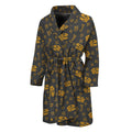 Tyrannosaurus Dino Fossil Pattern Print Men's Bathrobe