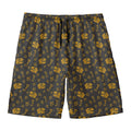 Tyrannosaurus Dino Fossil Pattern Print Men's Swim Trunks