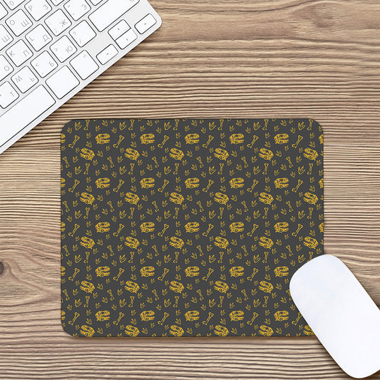 Tyrannosaurus Dino Fossil Pattern Print Mouse Pad