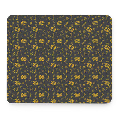 Tyrannosaurus Dino Fossil Pattern Print Mouse Pad