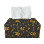 Tyrannosaurus Dino Fossil Pattern Print Rectangle Tissue Box Cover