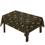 Tyrannosaurus Dino Fossil Pattern Print Tablecloth