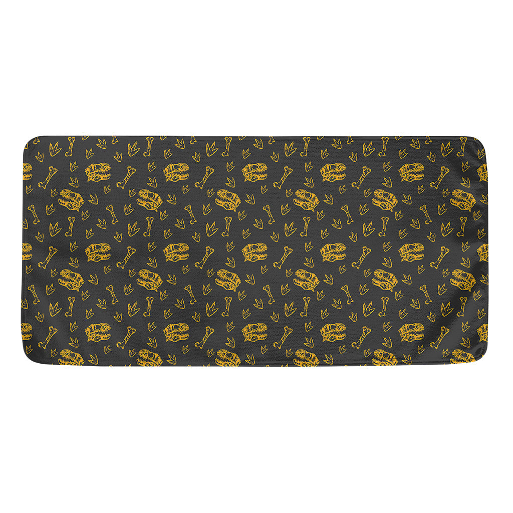 Tyrannosaurus Dino Fossil Pattern Print Towel