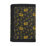 Tyrannosaurus Dino Fossil Pattern Print Trifold Wallet
